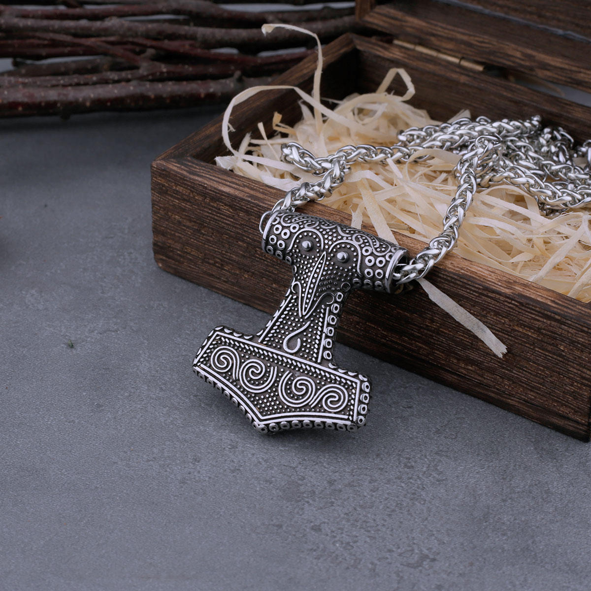 Bắc Âu Viking Của Thor Búa Mjo - đánh giá và giá Battle Rope Anchor