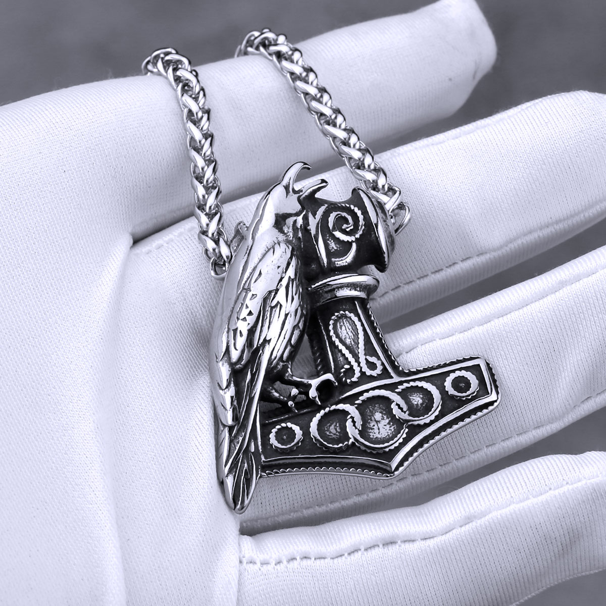 Bắc Âu Odin Raven Búa Thor Vòn - đánh giá và giá Battle Rope Anchor