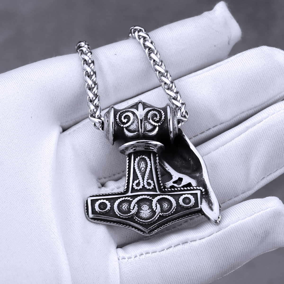 Bắc Âu Odin Raven Búa Thor Vòn - đánh giá và giá Battle Rope Anchor